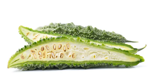 Bitter melon isolated on white background — Stock Photo, Image