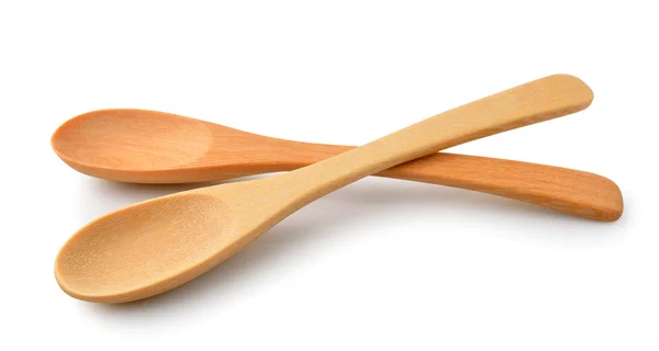 Wooden Spoon isolated on white background — Stock Photo, Image