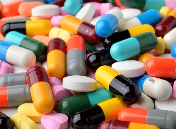 Pills and capsules — Stock Photo, Image