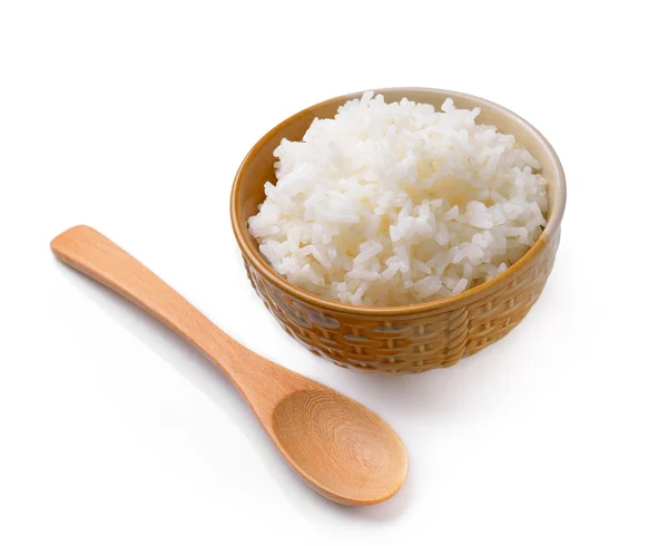 Rice in a  bowl — Stock Photo, Image