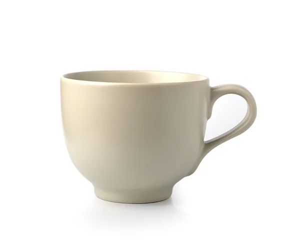 Beyaz arka plan üzerinde kahve fincanı — Stok fotoğraf