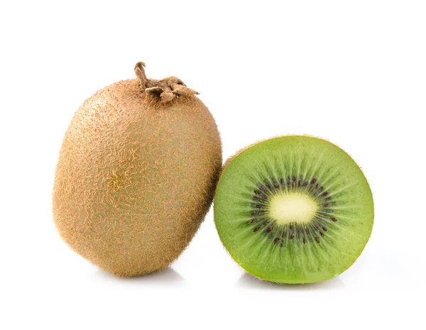 Kiwi fruits isolés sur fond blanc — Photo