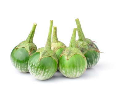 patlıcan beyaz arkaplanda izole edildi