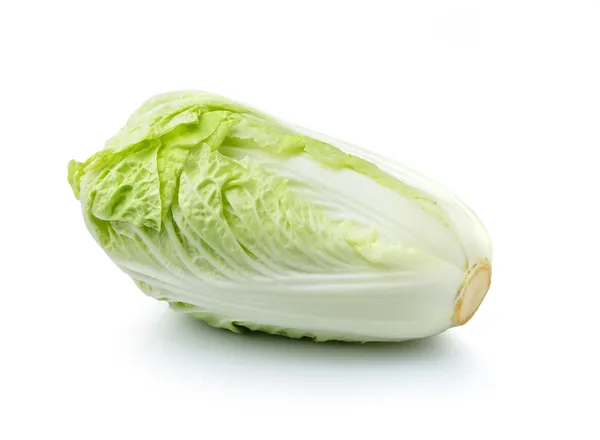 Chinese cabbage  Isolated on a white background — Stock Photo, Image