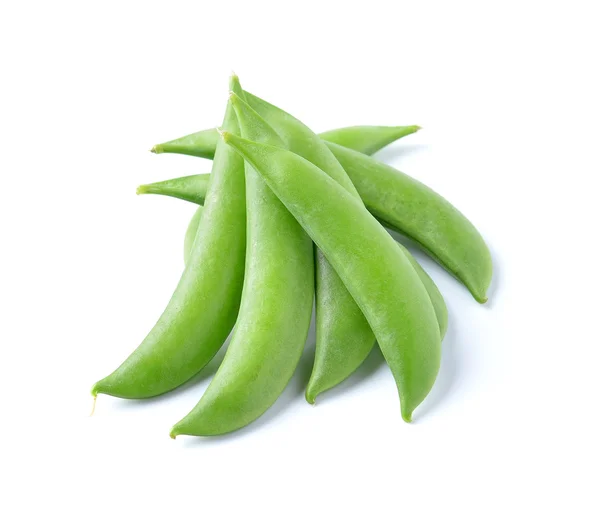String beans isolated on white background — Stock Photo, Image
