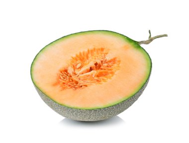 kavun beyaz arkaplanda izole