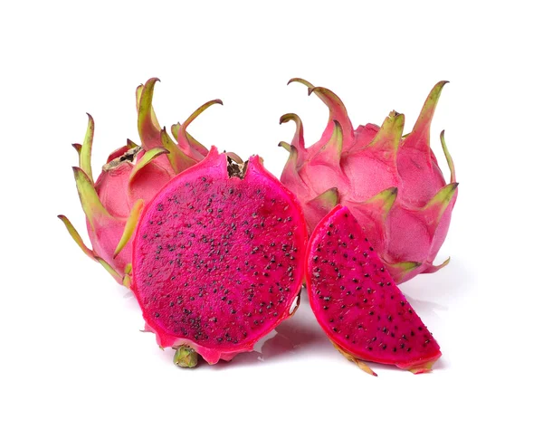 Dragon Fruit aislado sobre fondo blanco — Foto de Stock