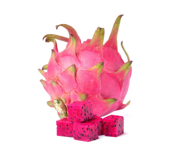 Dragon Fruit aislado sobre fondo blanco —  Fotos de Stock