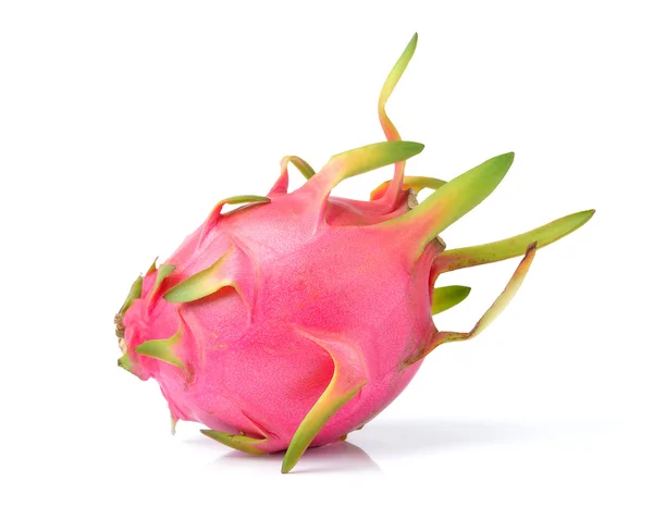 Dragon Fruit geïsoleerd op witte achtergrond — Stockfoto