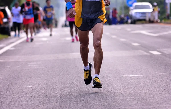 Marathon runners — Stock Photo, Image