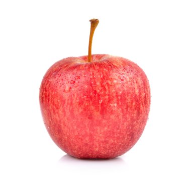 elmalar beyaz arkaplanda izole edilmiş