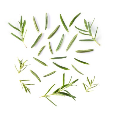 Beyaz arkaplanda biberiye izole edildi