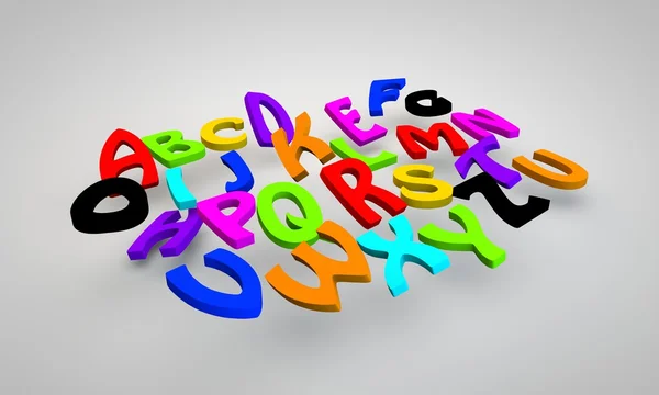 Funny Alphabet — Stock Photo, Image