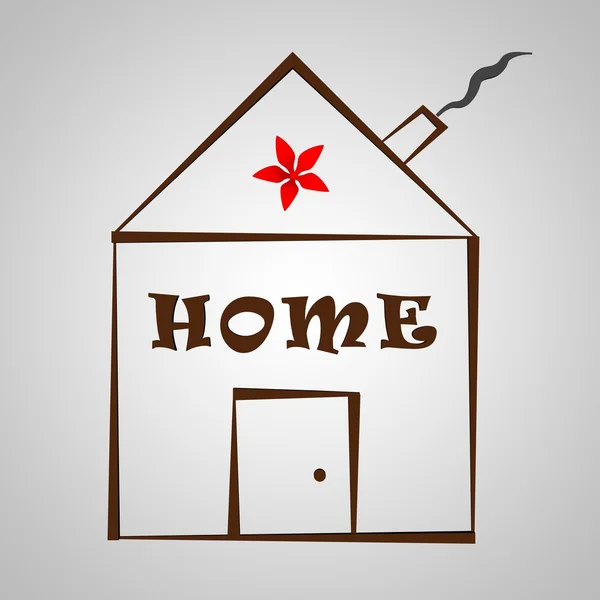 Home icons. 3D illustration — Stock Photo, Image