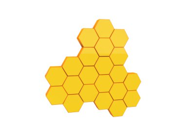 şık bal tarak illüstrasyon