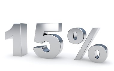 kapalı % indirim. illüstrasyon.