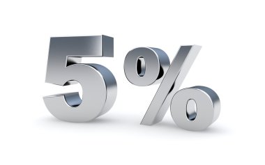 kapalı % indirim. illüstrasyon.
