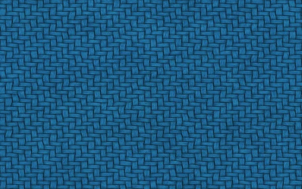 蓝色针织面料 （无缝纹理) — 图库照片