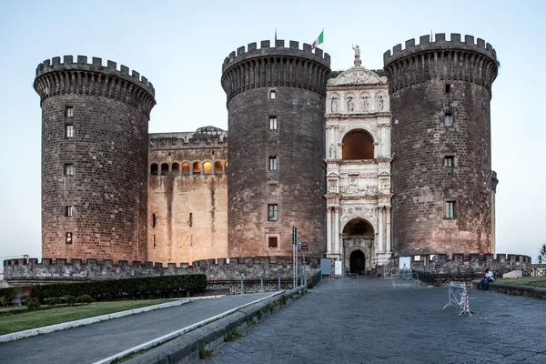 Napels castello maschio angioino — Stockfoto