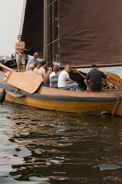 botter üzerinde yelken