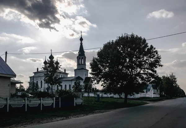 Temple Holy Prophet Elijah Lyubcha Belarus — Stock Photo, Image