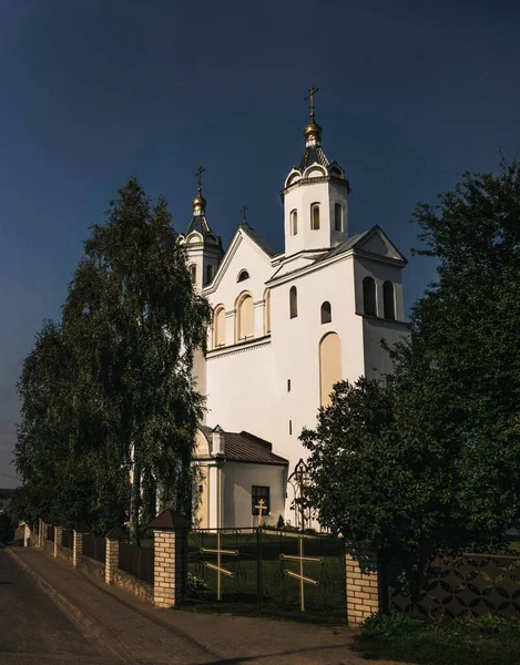 Cathedral Holy Martyrs Passion Saints Blessed Princes Boris Gleb Novogrudok — Stockfoto