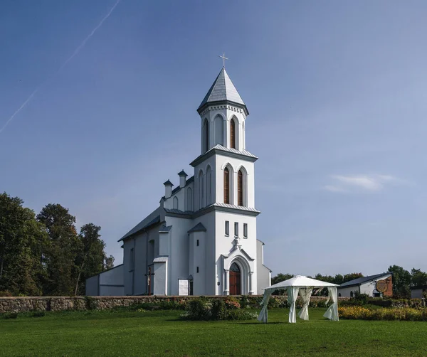 Church Casimir Catholic Church Agro Town Vselyub Belarus — 图库照片