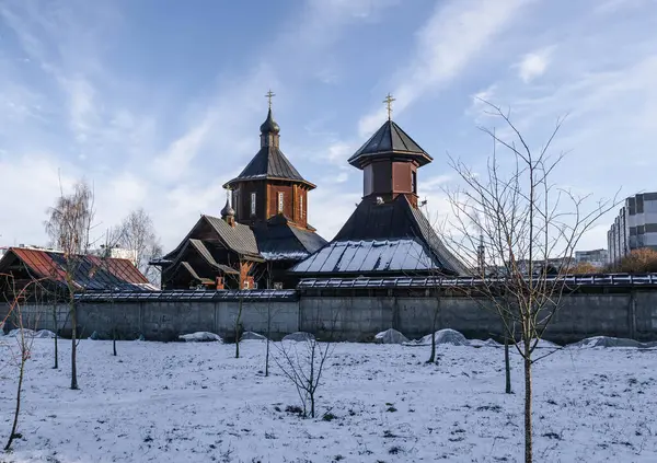 Kerk Van Optina Olden Stad Van Minsk — Stockfoto