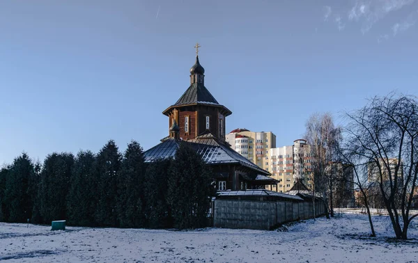 Church Optina Olds City Minsk — Stock Photo, Image