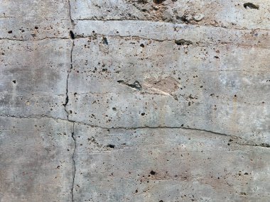 Beton Duvar - Arkaplan için Eski Çatlak Beton Duvarın Dokusu.