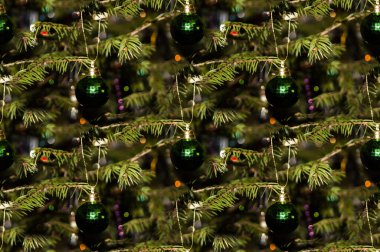 Yeni yıl ya da Noel geometrik kusursuz desen, arkaplan