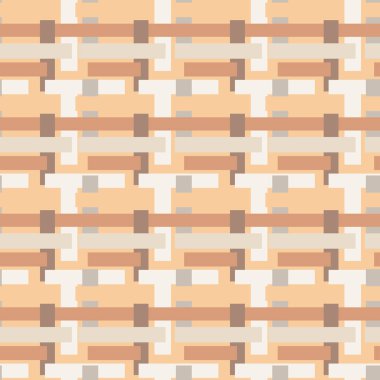 Kusursuz desen, sonsuz doku kare arkaplandaki illüstrasyon, biçimlendirilmiş kafes, dokuma grafikleri. Tasarım ögeleri - Not defterleri, mobil uygulamalar, siteler - Duvar kağıtları, tekstil, ambalaj, siteler için arkaplan dekorasyonu 