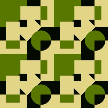 Kusursuz desen, sonsuz doku, kare arkaplan üzerinde illüstrasyon geometrik şekiller, soyut desenler, grafikler. Tasarım ögeleri - Not defterleri, mobil uygulamalar, siteler - Duvar kağıtları, tekstil, ambalaj, arkaplan dekorasyonu 