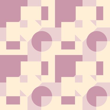 Kusursuz desen, sonsuz doku, kare arkaplan üzerinde illüstrasyon geometrik şekiller, soyut desenler, grafikler. Tasarım ögeleri - Not defterleri, mobil uygulamalar, siteler - Duvar kağıtları, tekstil, ambalaj, arkaplan dekorasyonu 