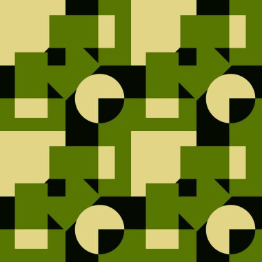 Kusursuz desen, sonsuz doku, kare arkaplan üzerinde illüstrasyon geometrik şekiller, soyut desenler, grafikler. Tasarım ögeleri - Not defterleri, mobil uygulamalar, siteler - Duvar kağıtları, tekstil, ambalaj, arkaplan dekorasyonu 