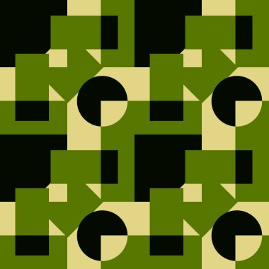 Kusursuz desen, sonsuz doku, kare arkaplan üzerinde illüstrasyon geometrik şekiller, soyut desenler, grafikler. Tasarım ögeleri - Not defterleri, mobil uygulamalar, siteler - Duvar kağıtları, tekstil, ambalaj, arkaplan dekorasyonu 