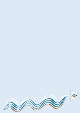 A4 formatında resim - güve çerçeveleri. Kitapların, defterlerin, kartpostalların, iç ürünlerin, mobil uygulamaların tasarımı için tasarım ögesi. Kelebekler, uçuş, hafiflik, böcekler, yaz