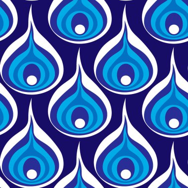 Kare arkaplanda kusursuz bir desen var. Tavus kuşu tüyü ya da soğan. Kitapların, defterlerin, kartpostalların, iç malzemelerin tasarımı için tasarım öğesi. Duvar kağıtları, tekstil, ambalaj, bir web sitesi için arka plan, mobil uygulama