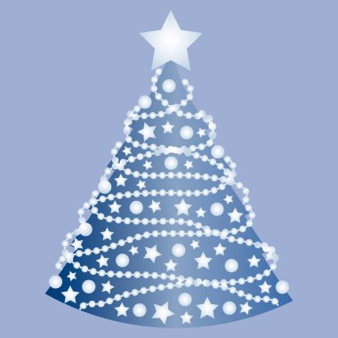 Kare arkaplandaki resim - Noel ya da Noel ağacı süslemeleri. Şekillendirme, minimalizm. Kitapların, defterlerin, kartpostalların, iç malzemelerin dizayn unsurları. Tatil, sihir, peri masalı, gerçeküstü