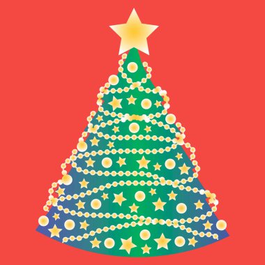 Kare arkaplandaki resim - Noel ya da Noel ağacı süslemeleri. Şekillendirme, minimalizm. Kitapların, defterlerin, kartpostalların, iç malzemelerin dizayn unsurları. Tatil, sihir, peri masalı, gerçeküstü