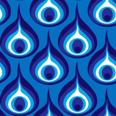 Kare arkaplanda kusursuz bir desen var. Tavus kuşu tüyü ya da soğan. Kitapların, defterlerin, kartpostalların, iç malzemelerin tasarımı için tasarım öğesi. Duvar kağıtları, tekstil, ambalaj, bir web sitesi için arka plan, mobil uygulama