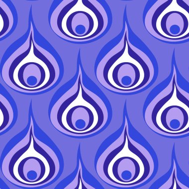 Kare arkaplanda kusursuz bir desen var. Tavus kuşu tüyü ya da soğan. Kitapların, defterlerin, kartpostalların, iç malzemelerin tasarımı için tasarım öğesi. Duvar kağıtları, tekstil, ambalaj, bir web sitesi için arka plan, mobil uygulama