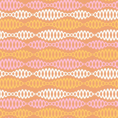 Kare arkaplanda, DNA ya da bijuteria zincirlerinde kusursuz desenler var. Tasarım elemanı. Duvar kağıtları, tekstil, ambalaj, bir web sitesi için arka plan, mobil uygulama veya blog. Geometri, minimalizm, bilim. Mücevher, tekstil