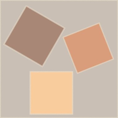 Kare arkaplanda pürüzsüz desen - yama işi yorgan. Kitapların, defterlerin, kartpostalların, iç ögelerin dizayn ögesi.