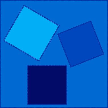 Kare arkaplanda pürüzsüz desen - yama işi yorgan. Kitapların, defterlerin, kartpostalların, iç ögelerin dizayn ögesi.