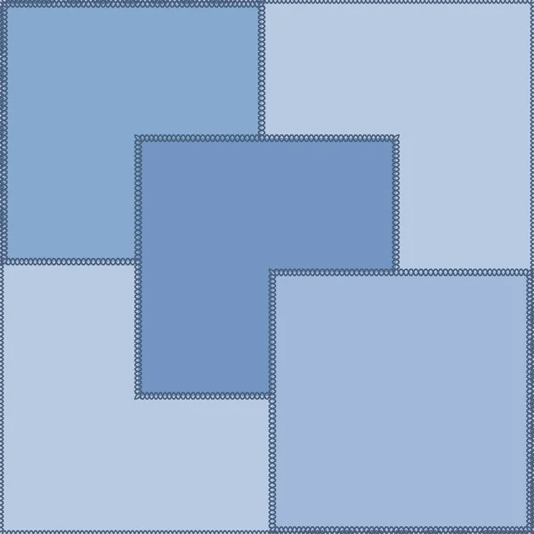 Απρόσκοπτη Μοτίβο Τετράγωνο Φόντο Πάπλωμα Patchwork Στοιχείο Σχεδιασμού Βιβλίων Σημειωματάριων — Διανυσματικό Αρχείο