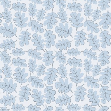 Kare arkaplandaki kusursuz desen - meşe yaprakları - soyutlama, gerçeküstü. Tasarım elemanı. Grafikler, minimalizm. Duvar kağıtları, tekstil, ambalaj, bir web sitesi için arka plan, mobil uygulama veya blog.