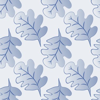 Kare arkaplandaki kusursuz desen - meşe yaprakları - soyutlama, gerçeküstü. Tasarım elemanı. Grafikler, minimalizm. Duvar kağıtları, tekstil, ambalaj, bir web sitesi için arka plan, mobil uygulama veya blog.