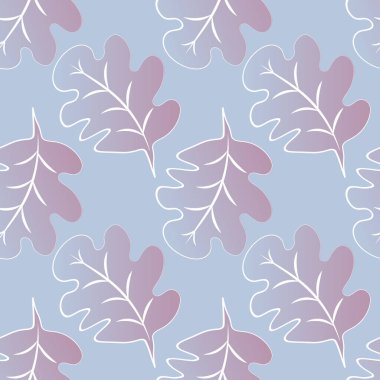 Kare arkaplandaki kusursuz desen - meşe yaprakları - soyutlama, gerçeküstü. Tasarım elemanı. Grafikler, minimalizm. Duvar kağıtları, tekstil, ambalaj, bir web sitesi için arka plan, mobil uygulama veya blog.