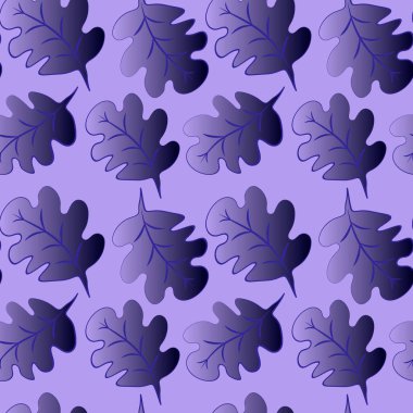 Kare arkaplandaki kusursuz desen - meşe yaprakları - soyutlama, gerçeküstü. Tasarım elemanı. Grafikler, minimalizm. Duvar kağıtları, tekstil, ambalaj, bir web sitesi için arka plan, mobil uygulama veya blog.